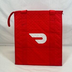 Insulated Door Dash Food Delivery‎ Bag 15"x13" Food Transport Takeout